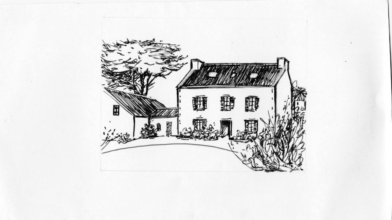 Les Chambres D'Hotes Du Cosquer Beuzec-Cap-Sizun Exterior foto